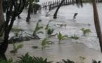 Inondations à Bora Bora