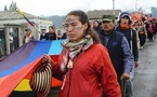 Grande marche indienne contre le pillage des ressources en Equateur