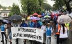 Les fonctionnaires d'État dans la rue pour leur retraite