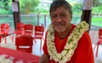 John Toromona avec Vaiata Friedman à Moorea-Maiao