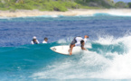​Sept Tahitiens passent le premier tour de la Rangiroa Pro
