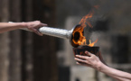 JO-2020: la flamme olympique allumée, sans public pour cause de coronavirus