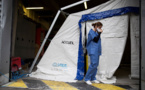 Coronavirus: un hôpital de campagne des armées déployé en Alsace