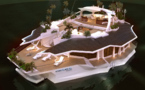 Mieux qu'un yacht, une véritable "île" flottante pour vacanciers richissimes