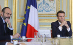 Macron et Philippe en pleine consultation avant des annonces, lundi