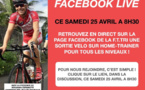 Une sortie vélo sur home-trainer en Facebook Live
