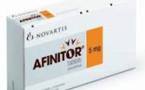Novartis: feu vert de l'UE pour l'Afinitor contre le cancer du sein