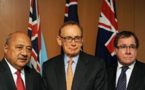 Reprise des relations diplomatiques de l'Australie/NZélande avec les Fidji