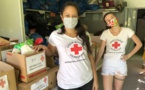 Triste record de distribution de colis alimentaires pour la Croix-Rouge