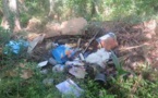 Dépotoir sauvage à Pihaena