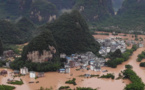 Chine: les pains de sucre inondés, au moins 20 morts