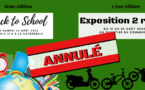 L'événement Back to school est annulé