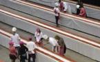 Des pâtissiers suisses entrent au Guinness des Records avec un gâteau de plus d'un kilomètre