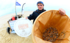 À la chasse aux microplastiques sur le littoral aquitain