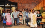 Visite protocolaire de la délégation de Canala (Nouvelle-Calédonie) au CESC