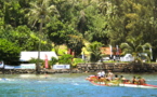 Tahiti Moorea à la nage: Un bel efffort pour une bonne cause