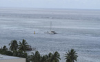 ​Le maxi-catamaran Jet France est arrivé à Tahiti