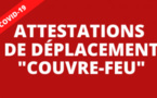 Couvre-feu : Téléchargez les attestations de déplacement