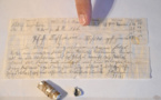 Perdu par un pigeon voyageur il y a 110 ans, un message militaire allemand ressurgit en Alsace