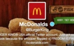 Le compte Twitter de Burger King piraté et maquillé en compte... McDonald's