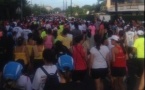 La course de la tahitienne réunit 5000 "coureuses"