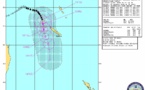 Cyclone Sandra: Alerte rouge sur le Nord de la Calédonie (12/09 à 5h00)