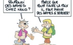 "Le débat qui fait mouche" par Munoz