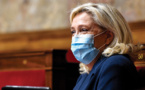Election présidentielle: Marine Le Pen devancerait d'une courte tête Macron au 1er tour