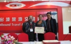 Tahiti Tourisme Chine récompensé au COTTM (OutboundTravel&amp;TourismMarket)