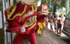 Bora Bora a reçu la visite du lion