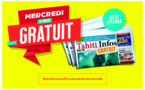 ​Tahiti Infos gratuit chaque mercredi