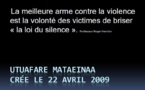Lutte contre la violence: l'association Utuafare Mataeinaa se mobilise