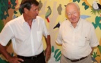 1ère rencontre entre le Haut-commissaire et Gaston Flosse: la question du référendum abordée