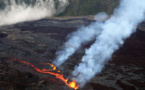 La Réunion: première éruption de l'année au Piton de la Fournaise