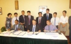 Projet aquacole: Teari Alpha signe une convention tripartite avec la Shanghai Ocean University et la société Jingmin