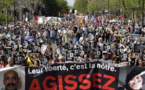 1er-Mai syndical: des dizaines de milliers de manifestants retrouvent la rue malgré le Covid-19