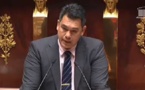 Le député Jean-Paul Tuaiva intervient à l'Assemblée dans le débat sur la politique maritime de la France