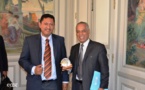 Le Président du CESC rencontre le ministre des OUtre-mer Victorin Lurel