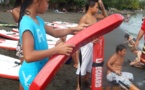 Centre de loisirs de Papeete: Initiation aux gestes de sauvetage en mer et randonnée en paddle