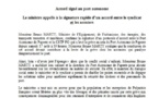 Accord signé au port autonome:  Le ministre appelle à la signature rapide d’un accord entre le syndicat  et les aconiers