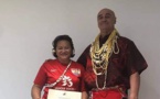 Murielle Teina, première masseuse diplômée d'Etat à Raiatea