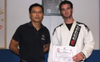 Judo:  Yannick Hartmann nouveau gradé 3e Dan.