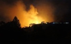 Un nouvel incendie ravage la montagne à Mahina