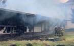 Un incendie détruit un local d'archives à Pirae