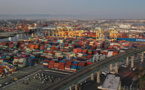 Les problèmes d'approvisionnement, un Noël en avance au port de Los Angeles