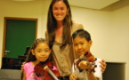 Première audition classique au conservatoire: Les petits violonistes en vedette !