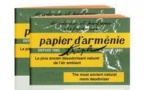 Papier d'Arménie, laissez parler la p'tite fumée