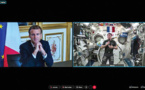 Pesquet décrit à Macron les dégâts climatiques sur Terre