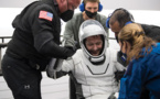 L'astronaute Thomas Pesquet de retour sur Terre