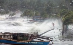 Le super-typhon Haiyan, le plus violent de l'année, frappe les Philippines